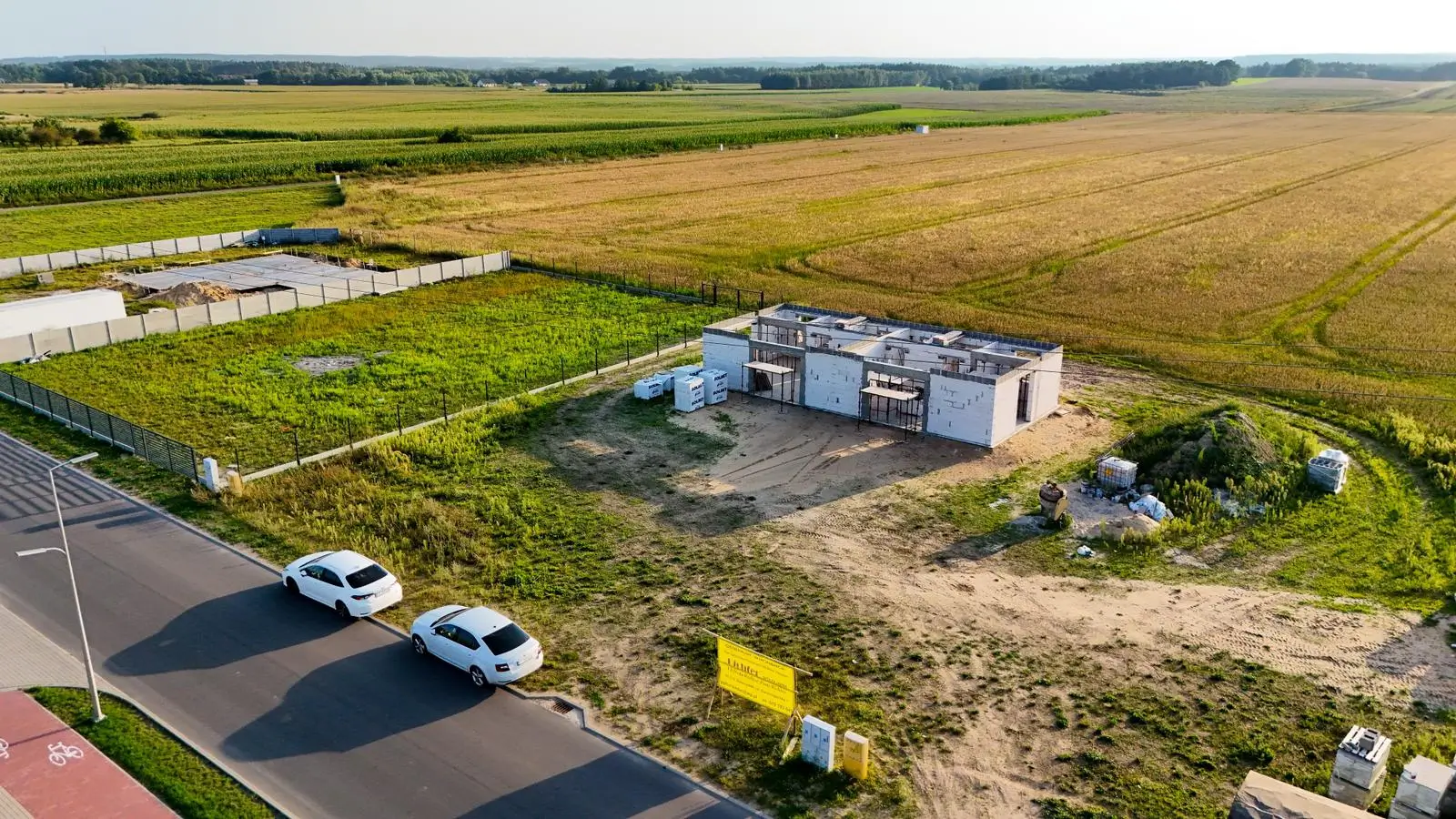 Budowa bliźniaka – przygotowanie pod strop i dalsze kondygnacje